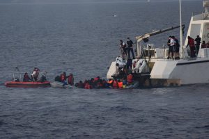 نجات مهاجران در دریای سیاه