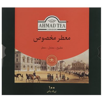 چای کیسه ای احمد معطر مخصوص 100 عددی