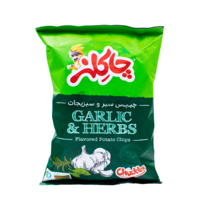 چیپس سیر و سبزیجات چاکلز 45 گرم